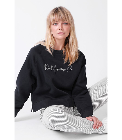 RPM LADIES SLOUCH CREW - NAVY - Womens-Top : Sequence Surf Shop - RPM ...