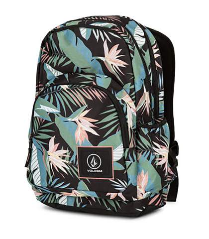 VOLCOM LADIES PATCH ATTACK BACKPACK - MILITARY