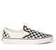 VANS CLASSIC SLIP ONS - BLACK WHITE CHECKERBOARD