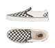 VANS CLASSIC SLIP ONS - BLACK WHITE CHECKERBOARD