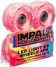 IMPALA LIGHT UP WHEELS - 4 PACK - PINK