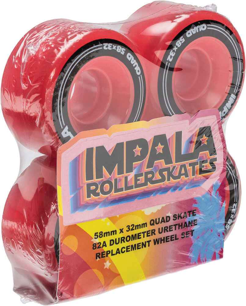 IMPALA SKATE WHEELS RED SkateTrucks Sequence Surf Shop IMPALA