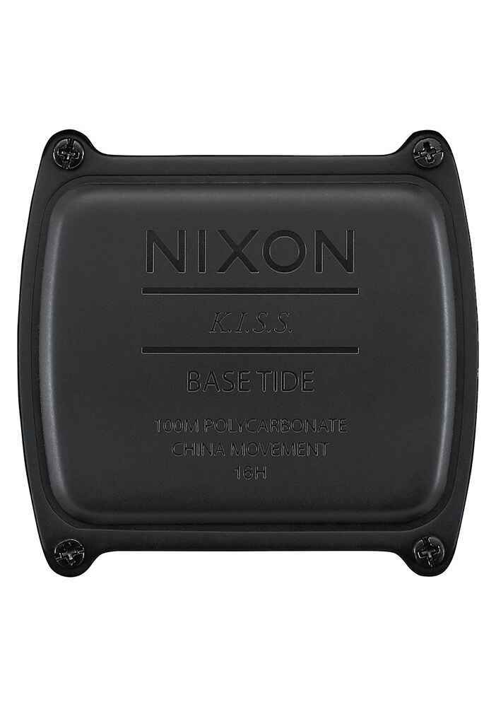 NIXON BASE TIDE WATCH BLACK/BLUE MensWatches Sequence Surf Shop NIXON ALL