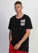 FEDERATION MENS AYE TEE - BACK TO FRONT - BLACK