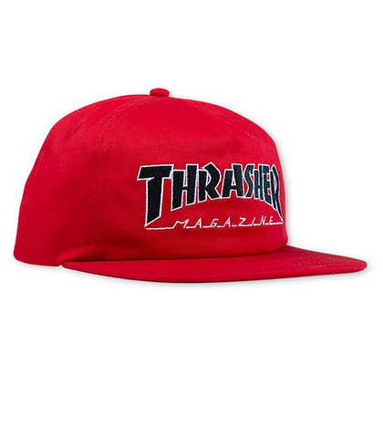 THRASHER OUTLINED SNAPBACK CAP