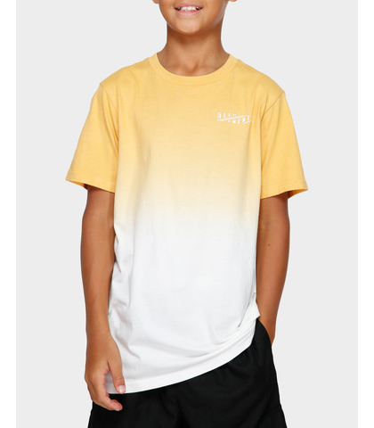ELEMENT YOUTH DIPPER S/S TEE - MINERAL YELLOW