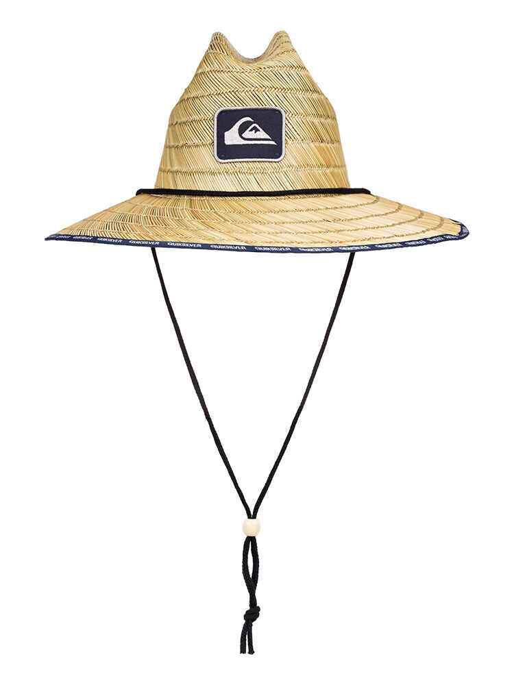 QUIKSILVER MENS DREDGED STRAW HAT MOONLIT OCEAN QUIKSILVER S19