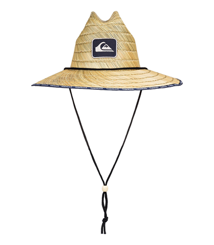 QUIKSILVER MENS DREDGED STRAW HAT - MOONLIT OCEAN