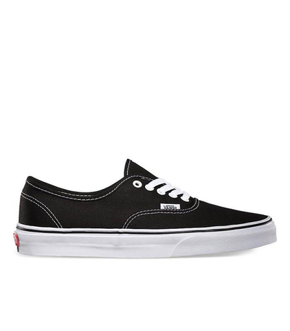 vans black and white authentic