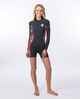 RIPCURL LADIES DAWN PATROL L/SLV SPRINGSUIT - RUST