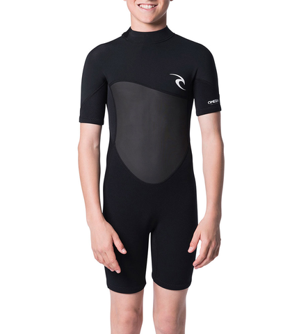 RIPCURL BOYS - OMEGA 1.5MM SPRINGSUIT - BLACK