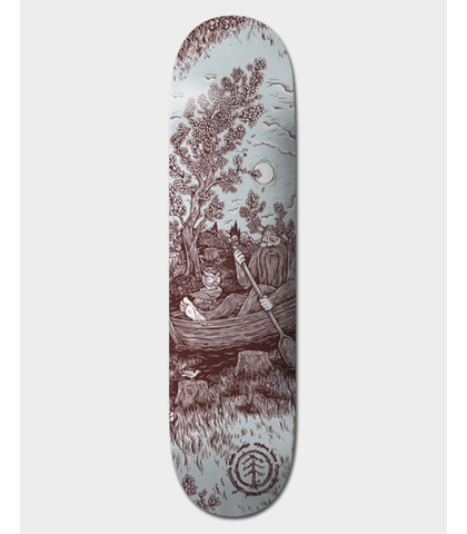 ELEMENT - TIMBER TO LATE KEEPER SKATE DECK - 8.25''