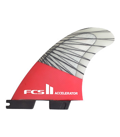 FCS II - ACCELERATOR PC CARBON TRI-FIN SET - SMALL
