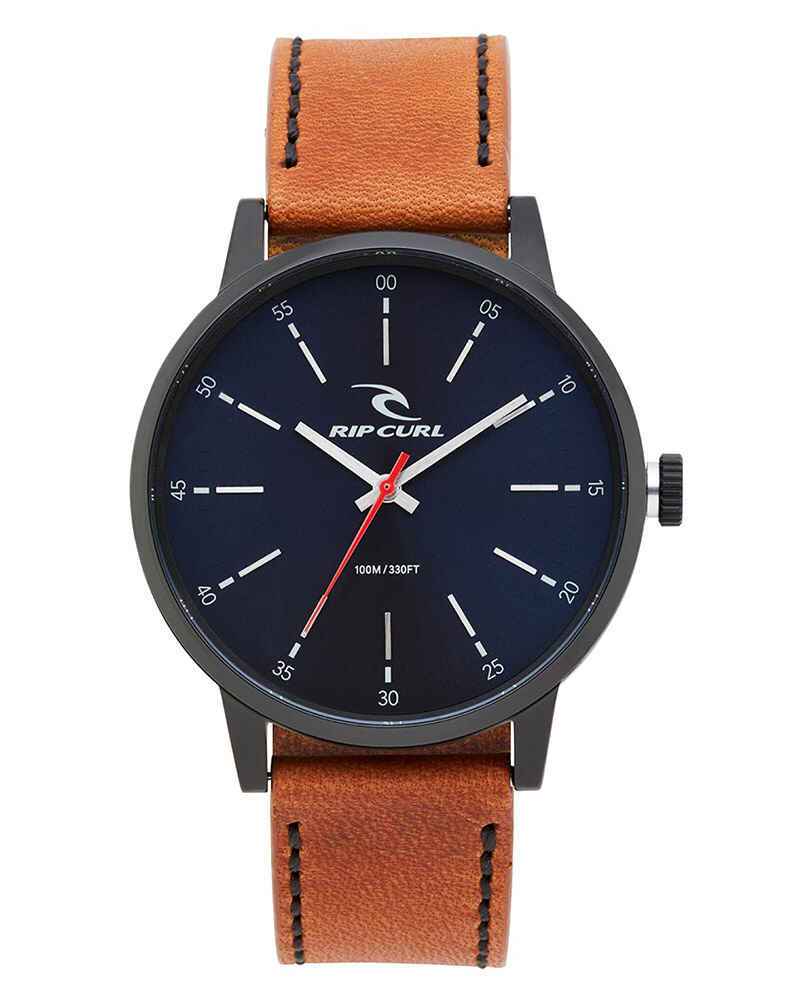 rip curl drake leather watch