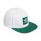 ADIDAS TWO-TONE SNAPBACK CAP - WHITE/ GREEN
