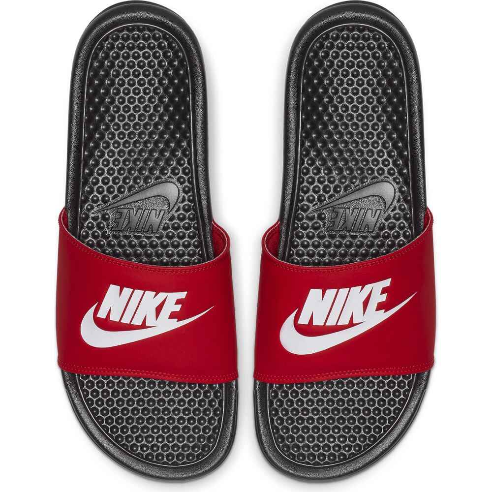 Nike Sb Benassi Slide Black Red Footwear Shoes Sequence Surf