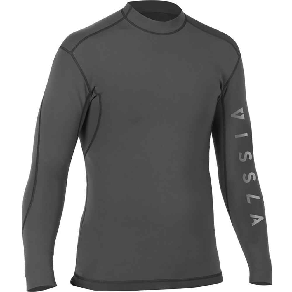 VISSLA MENS 1MM PERFORMANCE L/S SURF JACKET STEALTH SurfMens