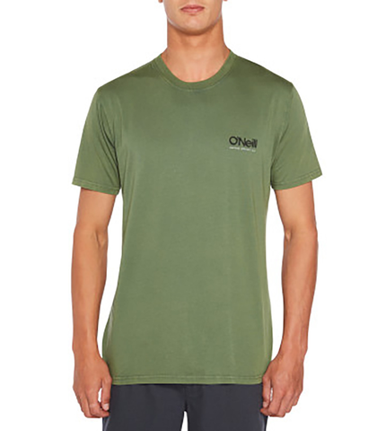 O'NEILL MENS CUSTOMS TEE - GREEN