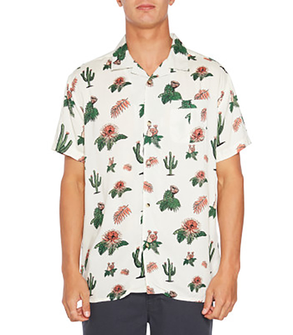 O'NEILL MENS SPIKE S/S SHIRT - BONE