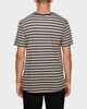 ELEMENT MENS MANUAL STRIPE TEE - TRAVERTINE