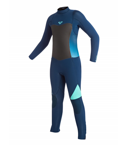 ROXY TEENS SYNCRO 3/2 GBS BACK ZIP STEAMER - NAVY