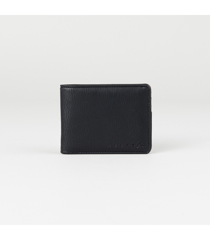 RUSTY HALVES WALLET - BLACK