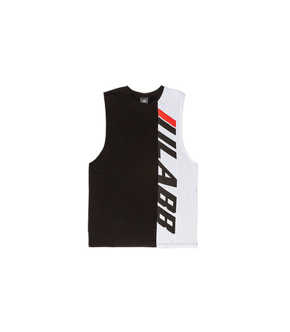 ILABB MENS DIVISION TANK - BLACK / WHITE