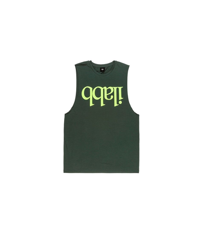 ILABB MENS CAPSIZE TANK - FOREST GREEN