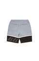 ILABB MENS SOLID SHORTS - GREY MARLE / BLACK