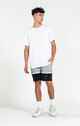 ILABB MENS SOLID SHORTS - GREY MARLE / BLACK