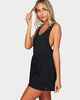 BILLABONG LADIES CABO COTTON PLAYSUIT - OFF BLACK