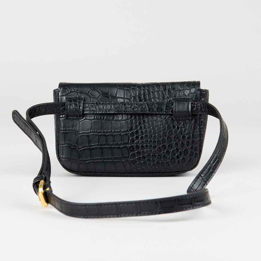RUSTY LADIES KOBI BELT BAG BLACK WomensAccessories Sequence Surf